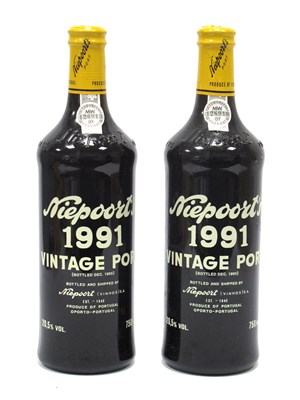 Lot 1417 - Port - Nieport's 1991 Vintage Port, bottled in...