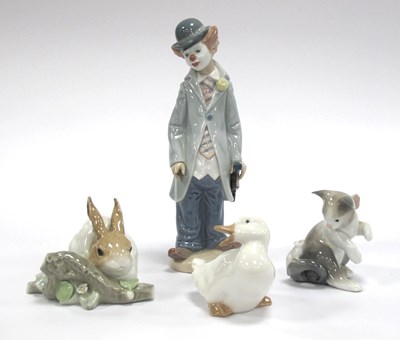 Lot 1060 - A Lladro Porcelain Figure of 'Payaso with...