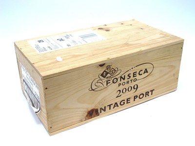 Lot 1429 - Port - Fonseca 2009 Vintage Port, six bottles...