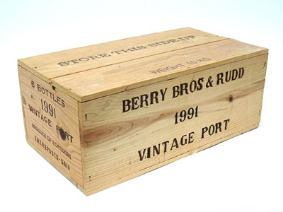 Lot 1426 - Port - Berry Bros. & Rudd, 1991 Vintage Port,...