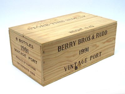 Lot 1430 - Port - Berry Bros. & Rudd, 1991 Vintage Port,...
