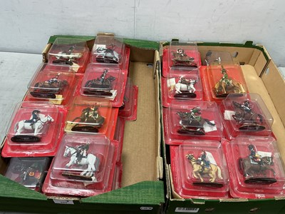 Lot 320 - Del Prado Napoleonic Era Model Mounted Figures,...