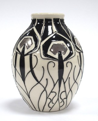 Lot 1064 - A Modern Moorcroft Pottery Vase, of ovoid form,...