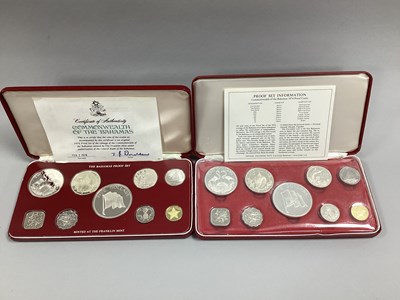 Lot 395 - Two Commonwealth Of The Bahamas Nine Coin...