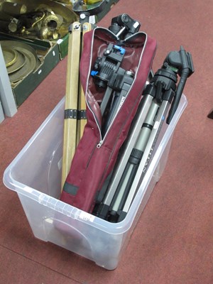 Lot 1438 - Tripods and Camera Supports, including Uni-Loc...