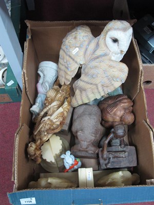 Lot 1158 - Mixed Figures and Carvings, including 2004...
