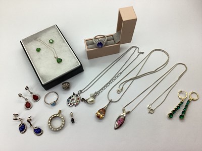 Lot 156 - A Collection of "925" and Other Jewellery,...