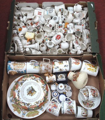 Lot 1280 - Royal Commemorative and Crested Ware,...