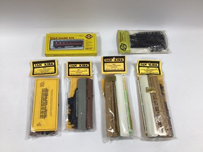 Lot 676 - Six OO scale plastic coach kits by Ian Kirk...