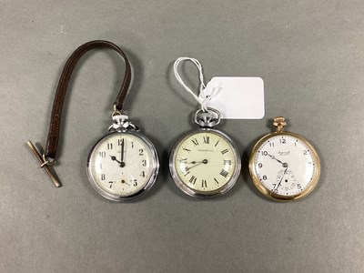 Lot 240 - Ingersoll; A Gilt Metal Openface Pocket Watch,...