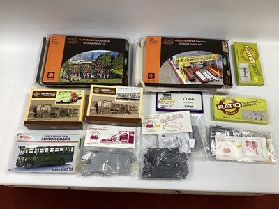 Lot 712 - Eleven OO scale plastic lineside accessories...