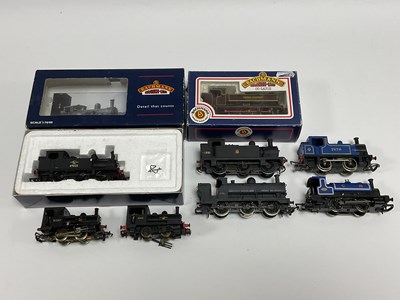 Lot 525 - Eight 00 gauge tank engines including: a boxed...