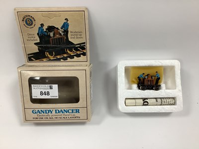 Lot 848 - A Bachmann HO Scale #1320 Gandy Dancer...
