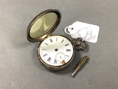 Lot 250 - A Hallmarked Silver Cased Openface Pocket...