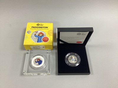 Lot 392 - Two 2018 Royal Mint Silver Proof 50p Coins,...