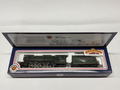 Lot 802 - A Boxed Bachmann 00 Gauge V2 2-6-2 Locomotive,...