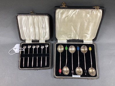 Lot 41 - A Set of Six Hallmarked Silver Novelty...