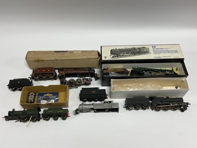 Lot 568 - Four 00 gauge part-built metal locomotive kits:...
