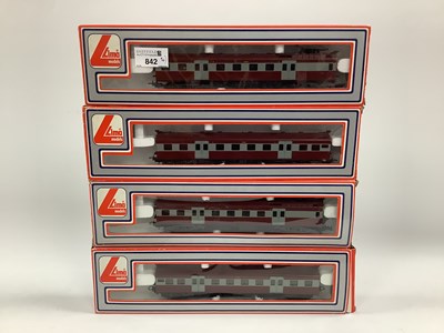 Lot 842 - A Boxed Lima HO Scale Four-Car South African...