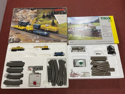 Lot 673 - A Boxed Marklin HO Train Set, (Ref 29427)...