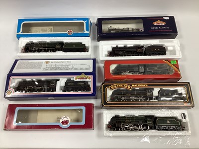 Lot 713 - Six boxed 00 gauge LMS tender locomotives: a...