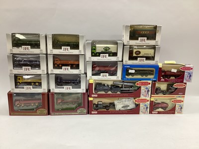 Lot 632 - Eighteen 1:76th scale diecast model commercial...