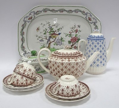 Lot 1238 - Antique Copeland Spode tablewares, including...