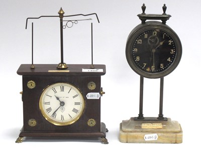 Lot 1408 - Two Table Clocks, comprising a late 19th...