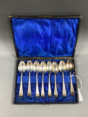 Lot 49 - A Matched Set of Eight Hallmarked Silver...