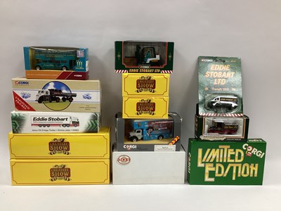 Lot 699 - Fifteen diecast model vehicles by Corgi, Atlas...
