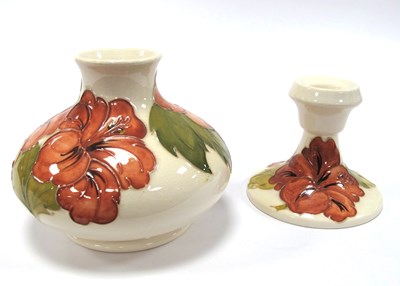 Lot 1021 - A Moorcroft Pottery Vase, of squat globular...