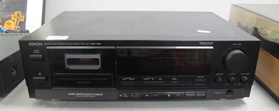 Lot 422 - Denon Stereo Cassette Tape Deck DRM-700A...