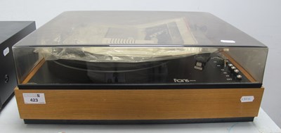 Lot 423 - FONS CQ30 Belt-drive Turntable and SME V-15...