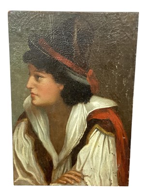 Lot 1148 - Italian School Late XIX Century. 
Portrait of...