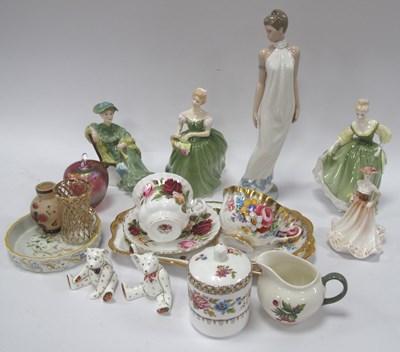Lot 1223 - Collectables, including Lladro NAO lady figure...
