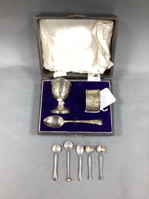 Lot 22 - A Matched Three Piece Hallmarked Silver...