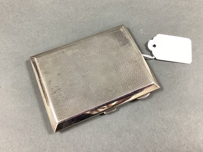 Lot 26 - A Hallmarked Silver Cigarette Case, S...