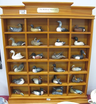 Lot 1219 - Danbury Mint “The Wildfowl Showcase”...