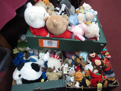 Lot 1171 - A Quantity of Soft Toys by Disney Store, TY,...