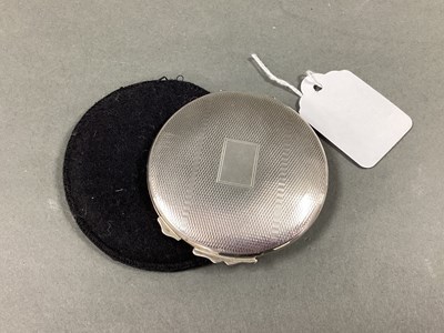 Lot 23 - A Hallmarked Silver Compact, W I Broadway & Co,...