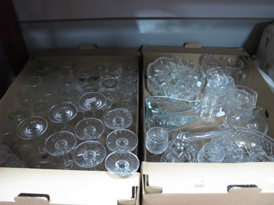 Lot 1049 - Glassware, including large quantity of crystal...