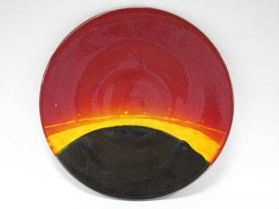 Lot 1030 - A Poole Pottery 'Eclipse' Charger Designed by...