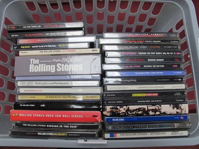 Lot 517 - Collector's lot of 25+ Rolling Stones CDs,...