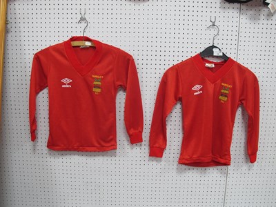 Lot 12 - Barnsley Umbro Home Child's Shirts circa late...