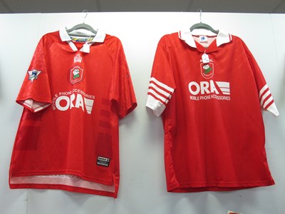 Lot 19 - Barnsley Admiral Home Shirts with 'Ora' Logo,...