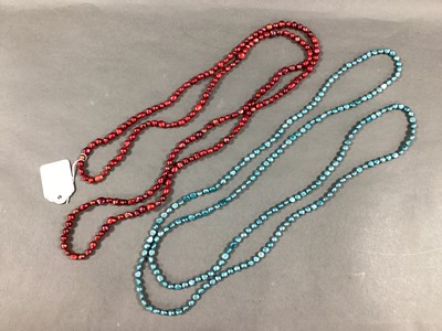 Lot 160 - A Long Single Strand Freshwater Pearl Bead...