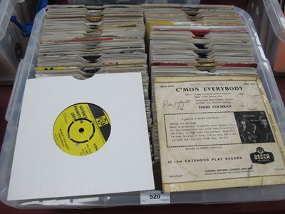Lot 520 - Lot of 200+ mainly 1960s & 70s Rock & Pop...