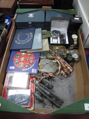 Lot 1366 - Collectables, including GB coin collection,...