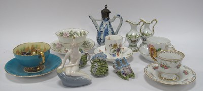 Lot 1234 - Aynsley, Paragon, Worcester and Other, cups...