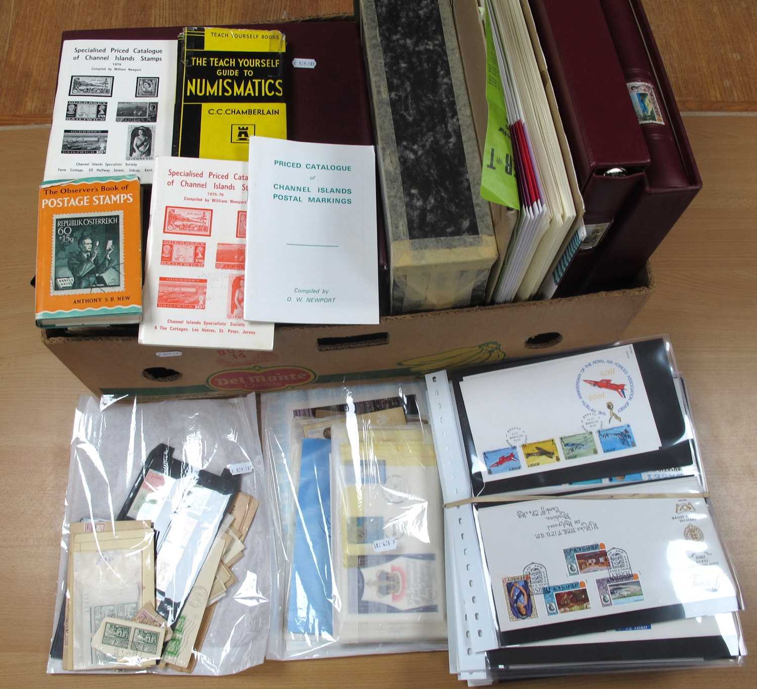 Lot 304 - Stamps; A large Channel Islands collection...